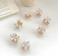 LINXI perles blanches paquerette, idéal pour apparence romantique sans effort.