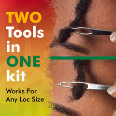 Lion Locs outil verrouillage grande : efficace pour locs épaisses et grandes.