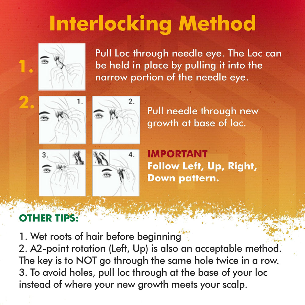 Lion Locs usage facile étapes : guide clair pour les débutants.