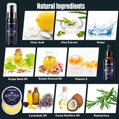 Lionmane huile barbe 30ml pour hydrater les racines