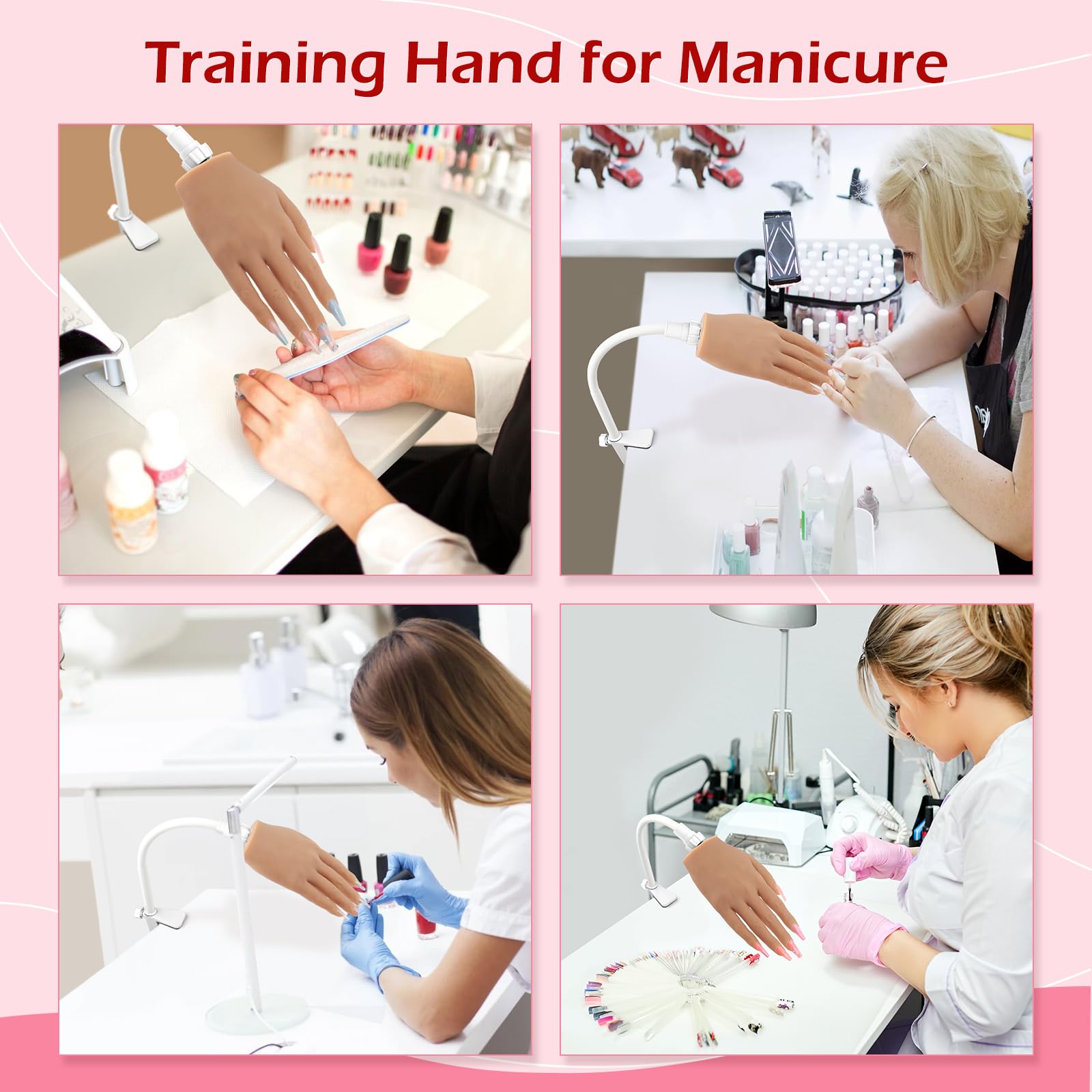 Ensemble-outils Formation Ongles LionVision parfait pour débutants et professionnels.