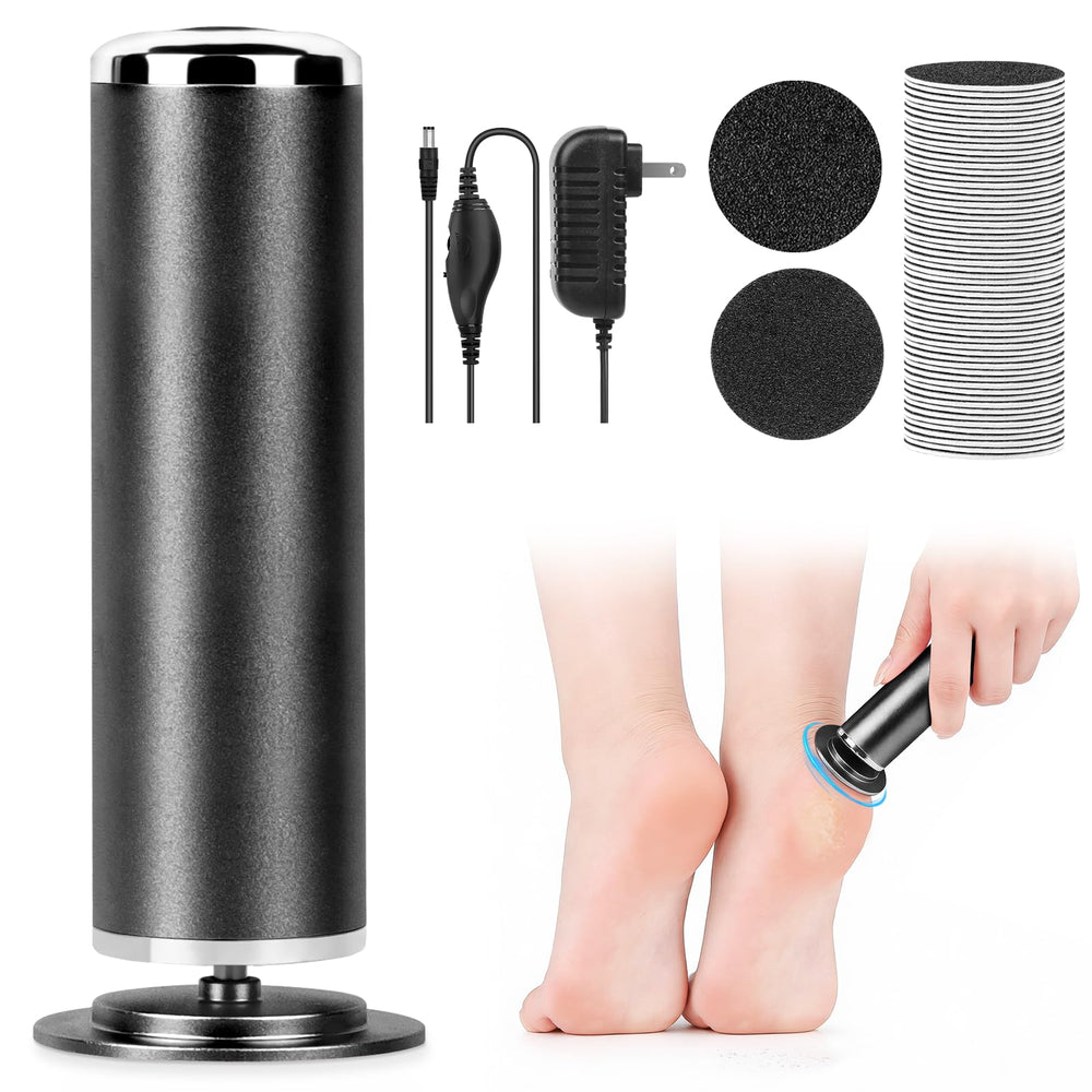 LIONVISON lime-pieds-électrique en rotation 360° pour soin des pieds.