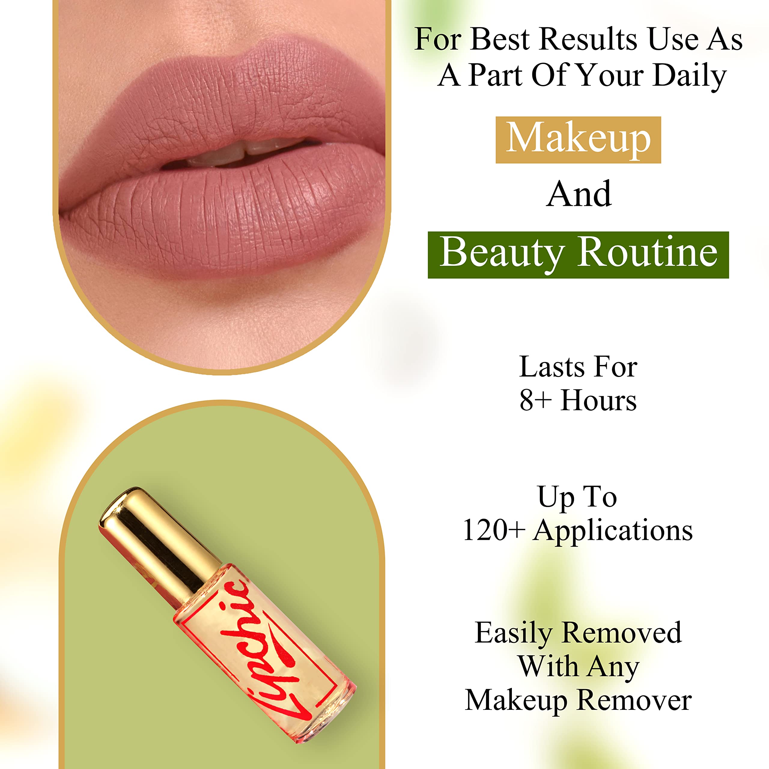  Lip Chic By Ella flacon 0,25 oz pratique et léger