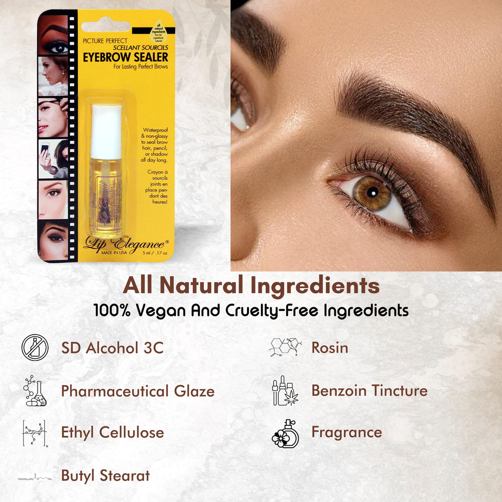 Lip Elegance – application quotidienne facile pour des sourcils bien dessinés.