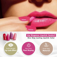 Lip Elegance fixateur anti-transfert pour le rouge à lèvres, pratique au quotidien.