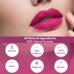 Lip Elegance fixateur imperméable à l'eau, protège la couleur durablement.