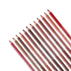 Crayon lip liner bois: texture veloutée et application facile pour un dégradé net.