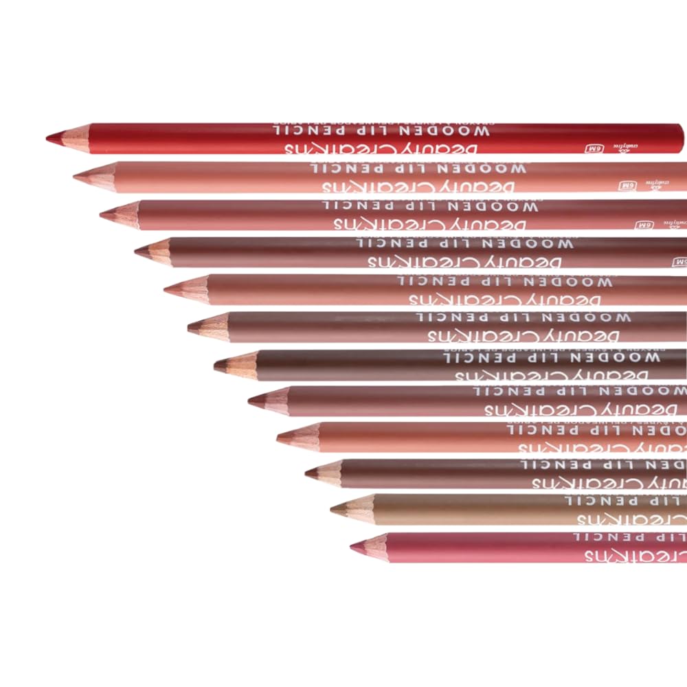 Lip liner bois: teinte profonde et mat doux pour définition durable.
