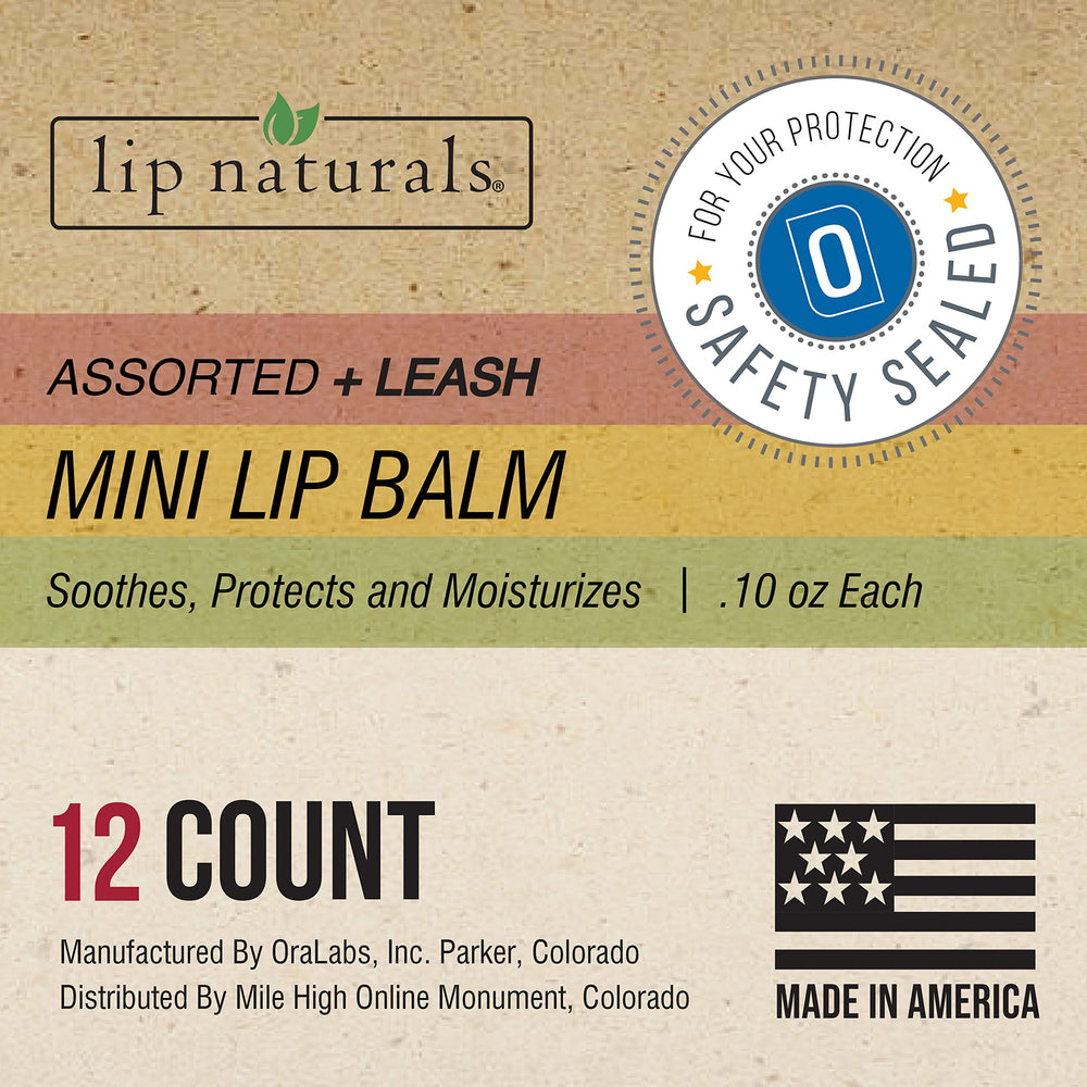 Accessoire voyage Lip Naturals, clip pratique sur sac ou clé.