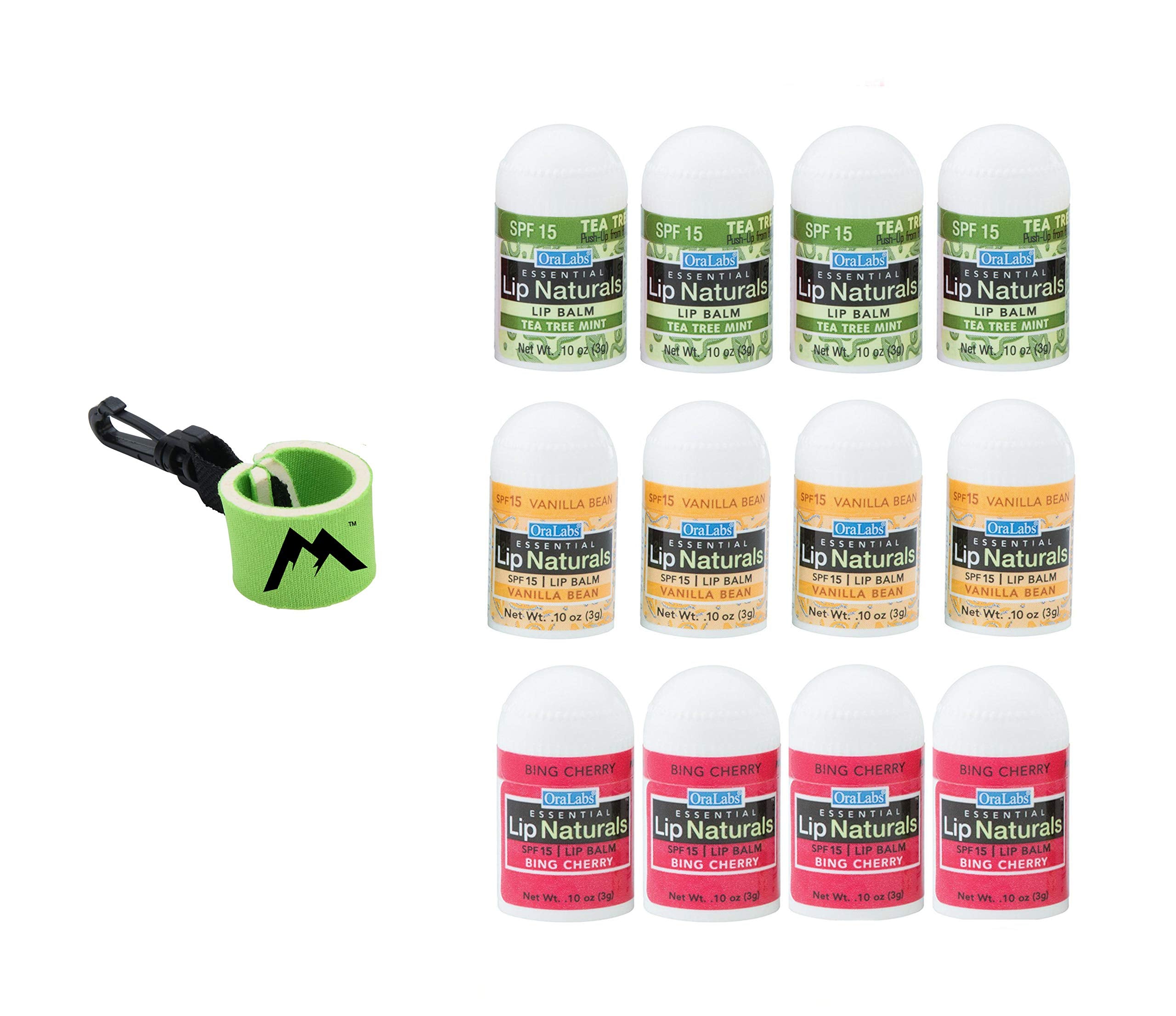 Lip Naturals baume mini vanille, format pratique et hydratant avec SPF 15.