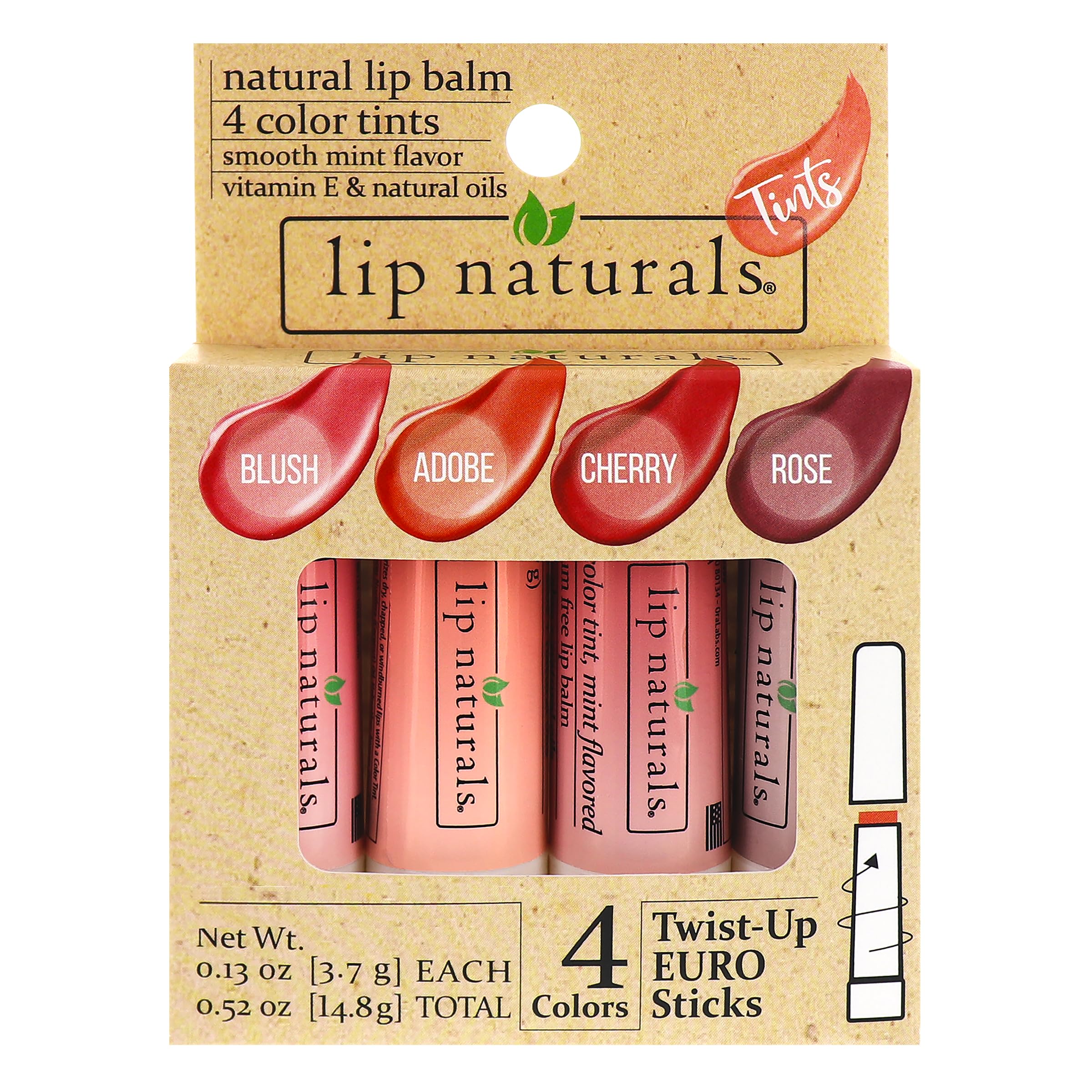 Lip Naturals baume teint blush : hydratation légère et couleur naturelle