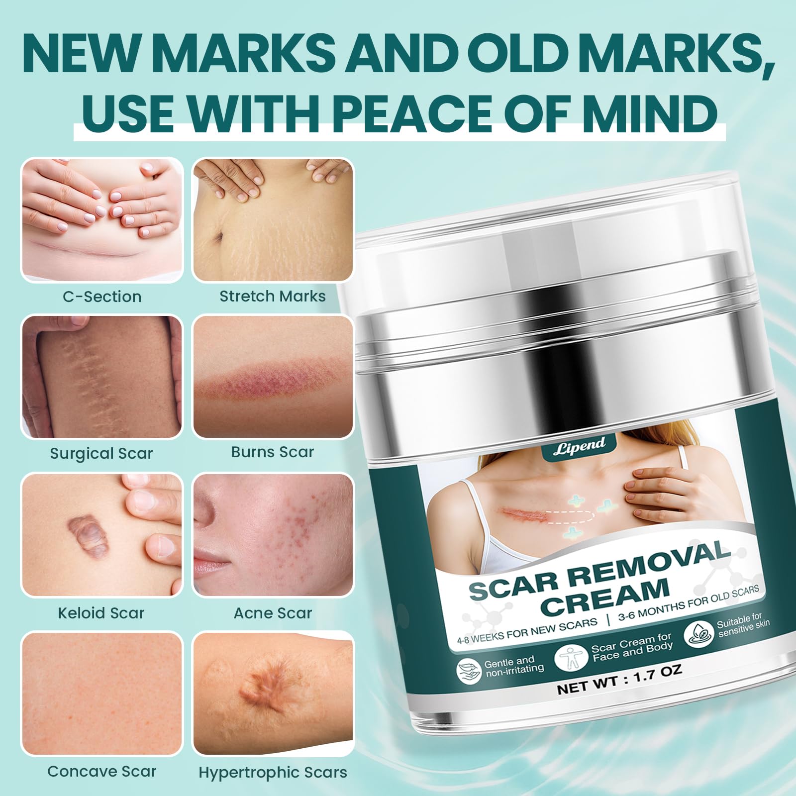 LIPEND Gel Application - Usage jour et nuit discret et simple.