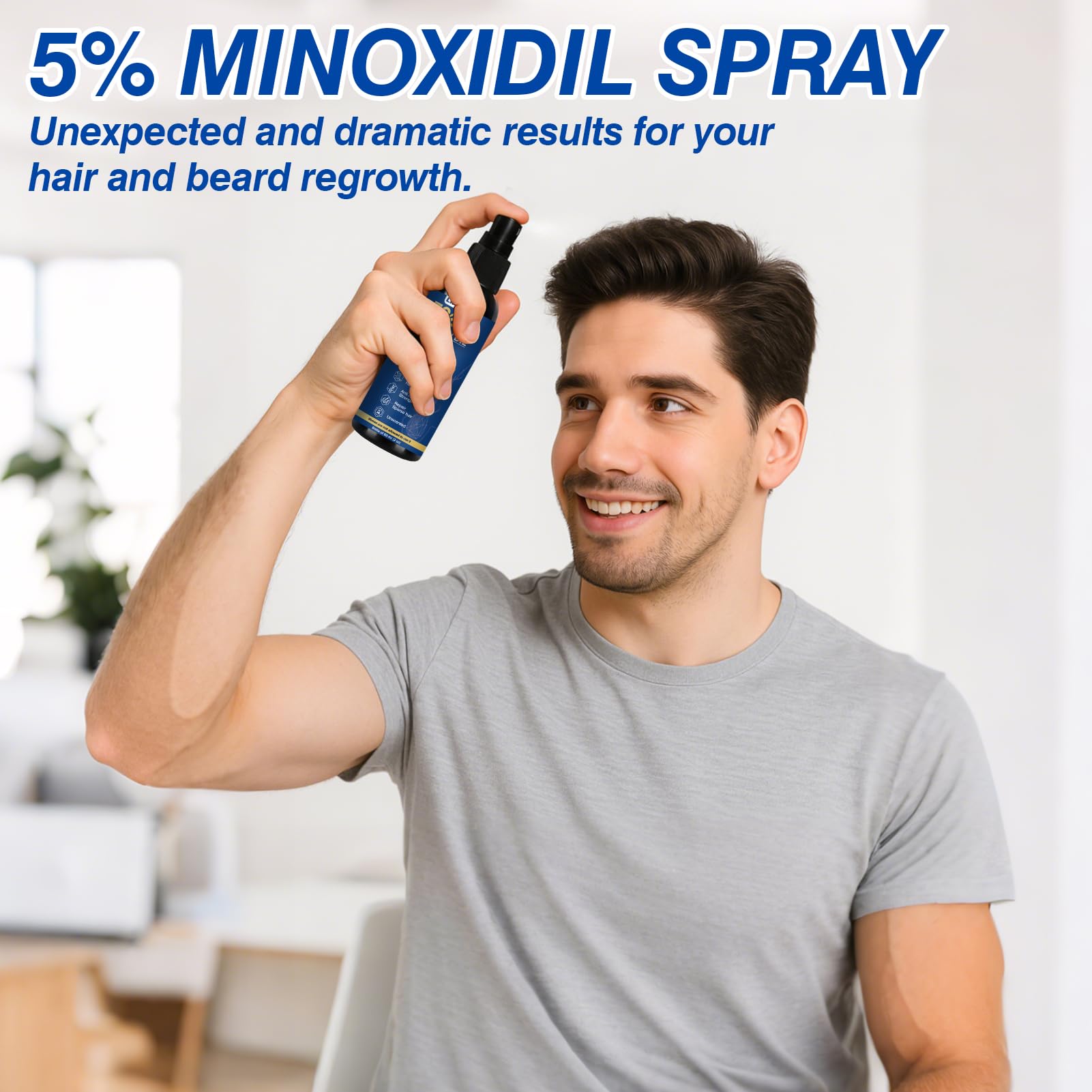 Lipend Minoxidil routine quotidienne de soin capillaire intégrée.