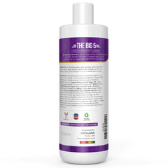 Lipogaine Big 5 Shampoing, ingrédients argan et aloe, soin du cuir chevelu.