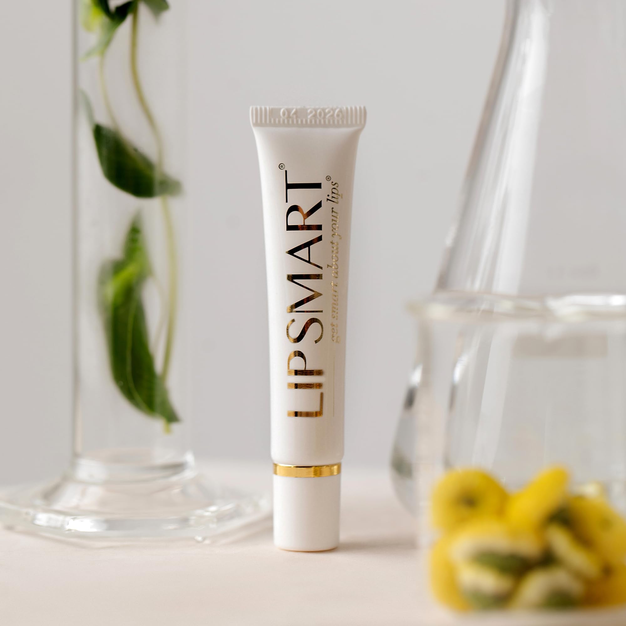 LipSmart emballage élégant et pratique pour votre routine lèvres.