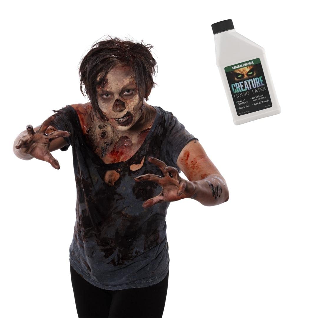 Liquid Latex Fashions Creature maquillage créatif visage: personnalisation facile