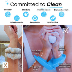 LiquiBands bracelet silicone améliore la routine soin visage avec douceur.