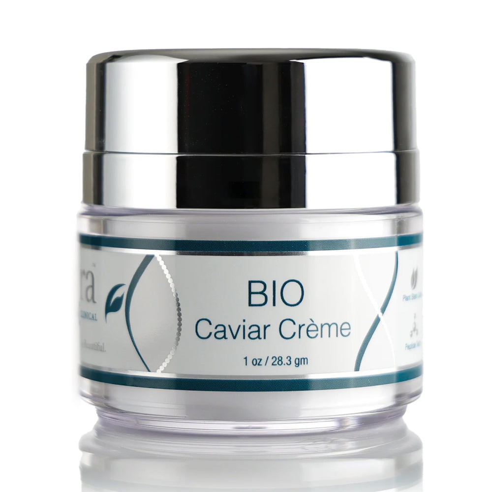 BIO Caviar Crème par Lira Clinical, flacon 30 ml, hydratation quotidienne légère et efficace