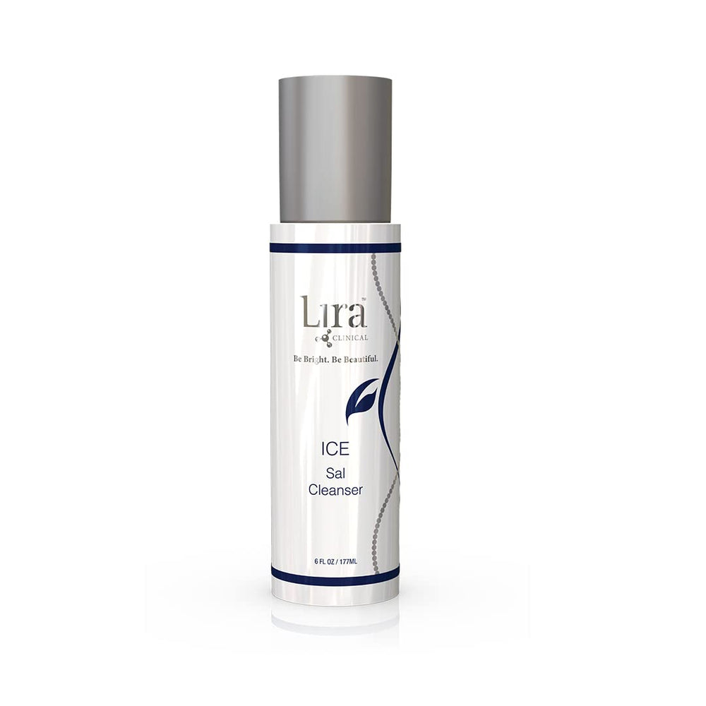 Lira Clinical ICE Sal Nettoyant Visage – bouteille 177 ml, nettoyage en profondeur et fraîcheur.
