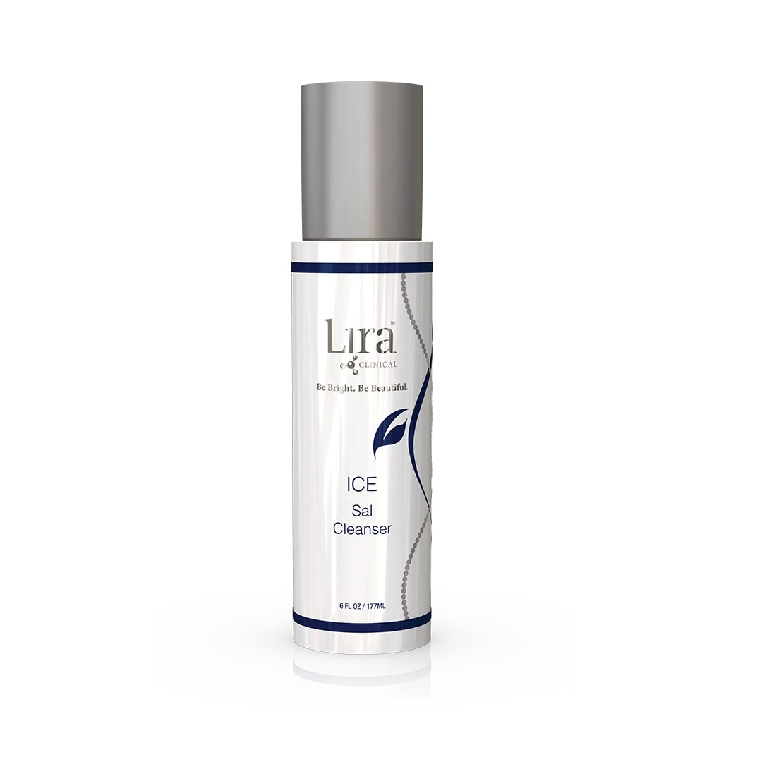 Lira Clinical ICE Sal Nettoyant Visage – bouteille 177 ml, nettoyage en profondeur et fraîcheur.