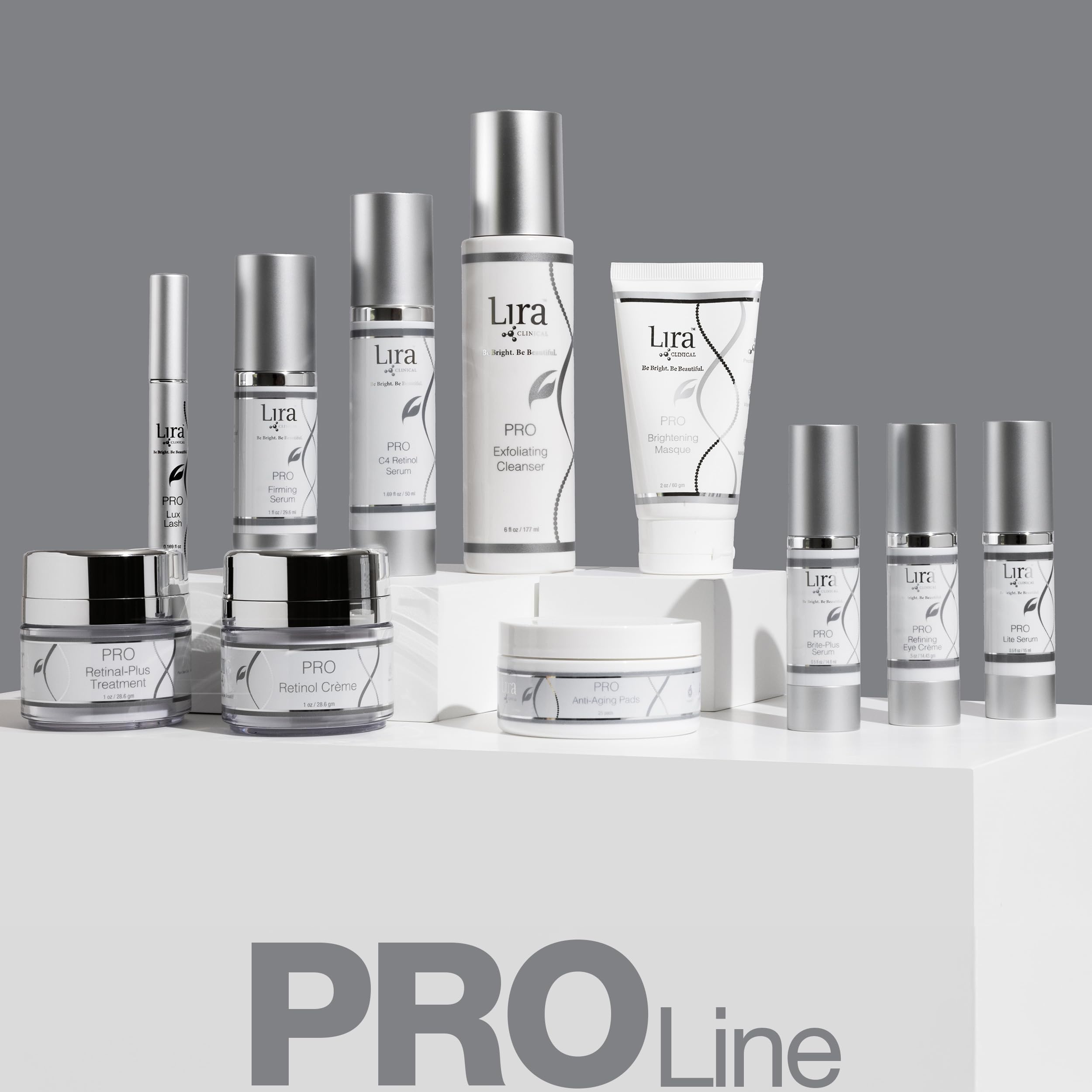 Sérum Lira Clinical Pro C4 – démonstration d’une routine nocturne simple et efficace.