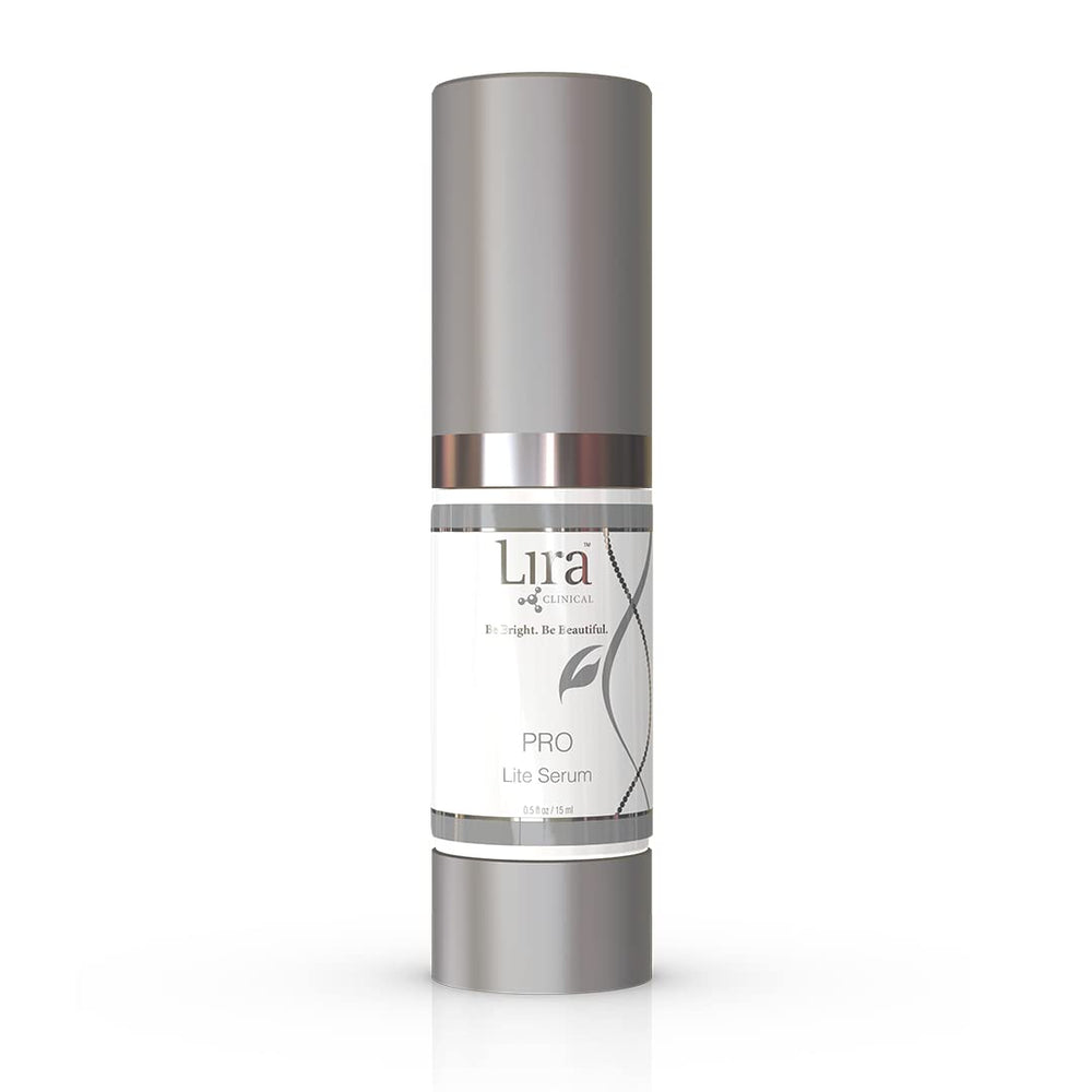 Lira Clinical PRO Lite Serum ciblant les taches du visage pour un teint homogène.