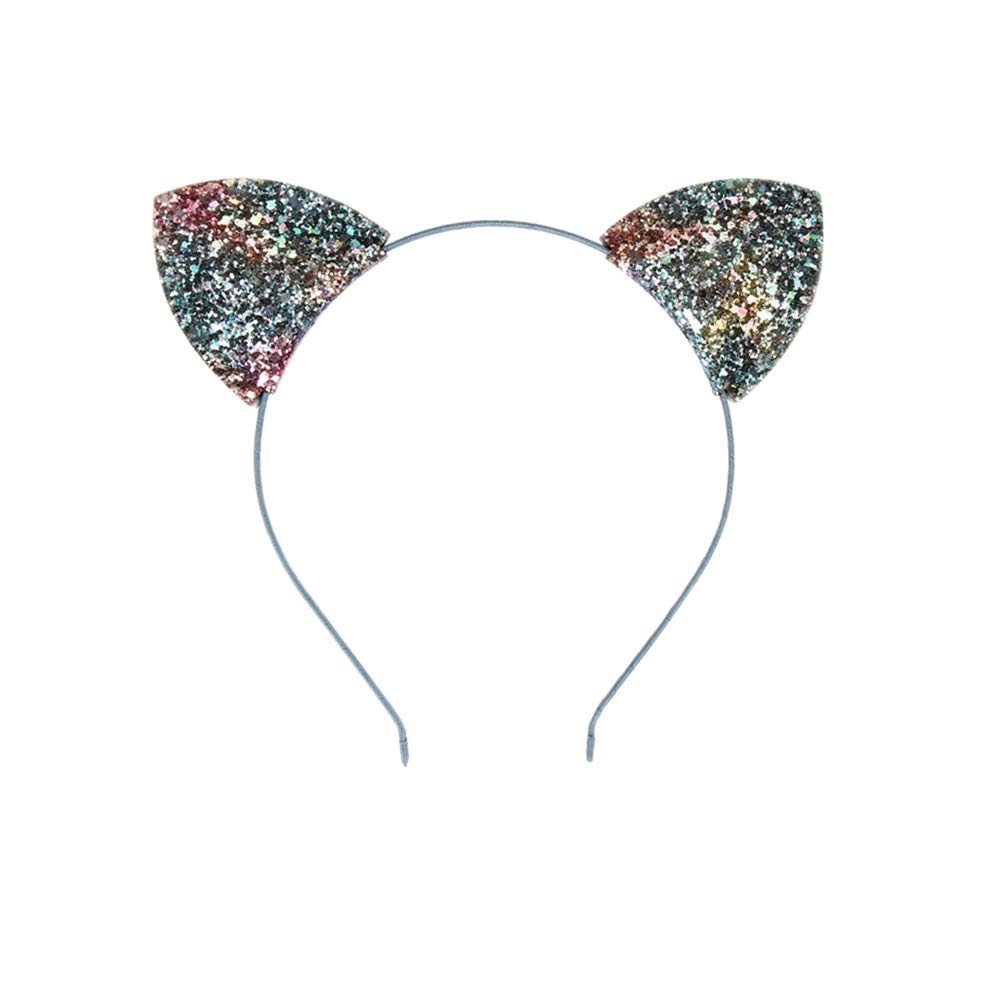 Port en soirée: bandeau oreilles-chat Lirila, paillettes brillantes et confort.