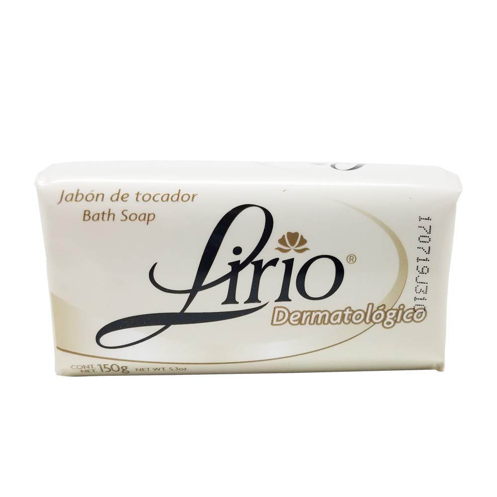 Pack de six savons Lirio, pratique et économique pour la famille.