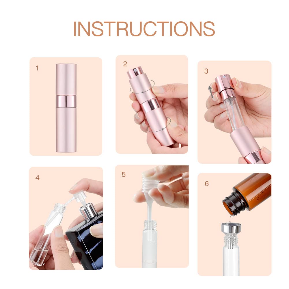 Kit LISAPACK 3x 8ml rose – idéal pour partager et voyager