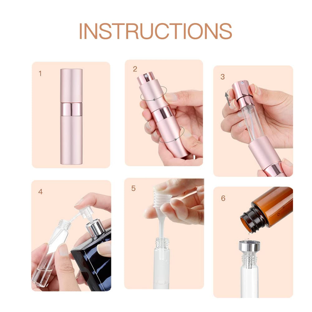 Kit LISAPACK 3x 8ml rose – idéal pour partager et voyager