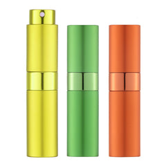 Lisapack atomisateur 8ml voyage 3 pièces : parfum prêt à emporter sans fuite.