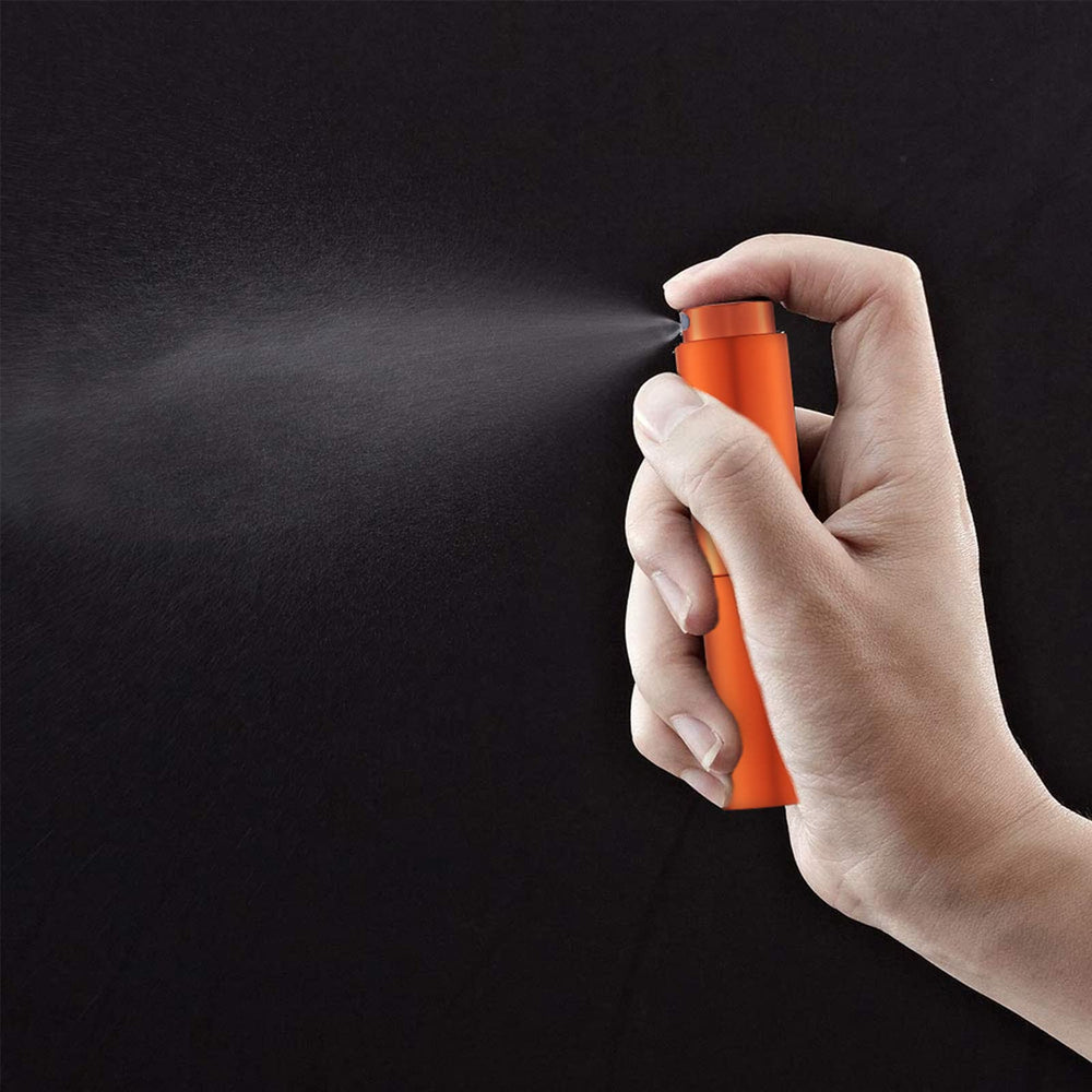 LISAPACK atomiseur 8 ml rose, pratique en déplacement.