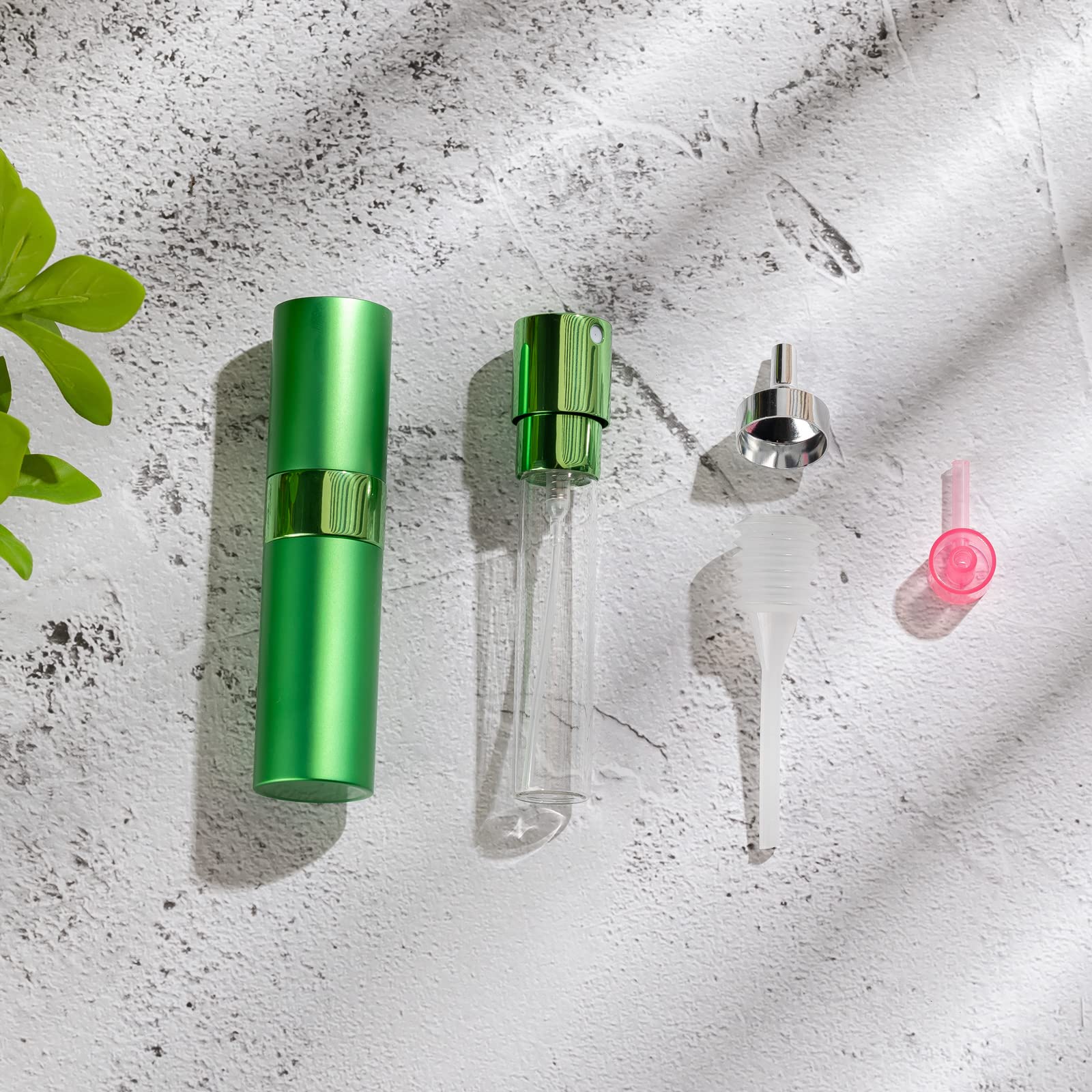 LISAPACK Atomiseur Parfum 8ml emballage et accessoires utiles pour remplir.