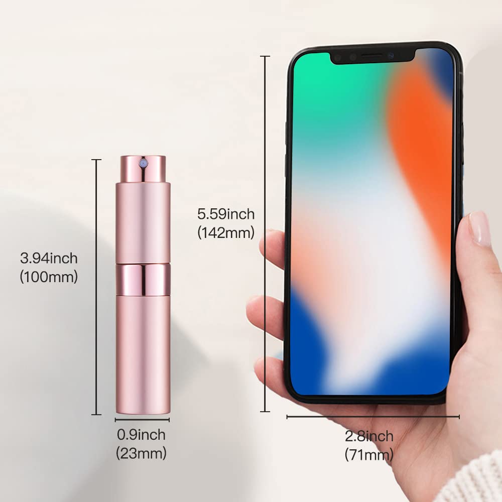 Parfum voyage LISAPACK – rechargement facile et grande commodité