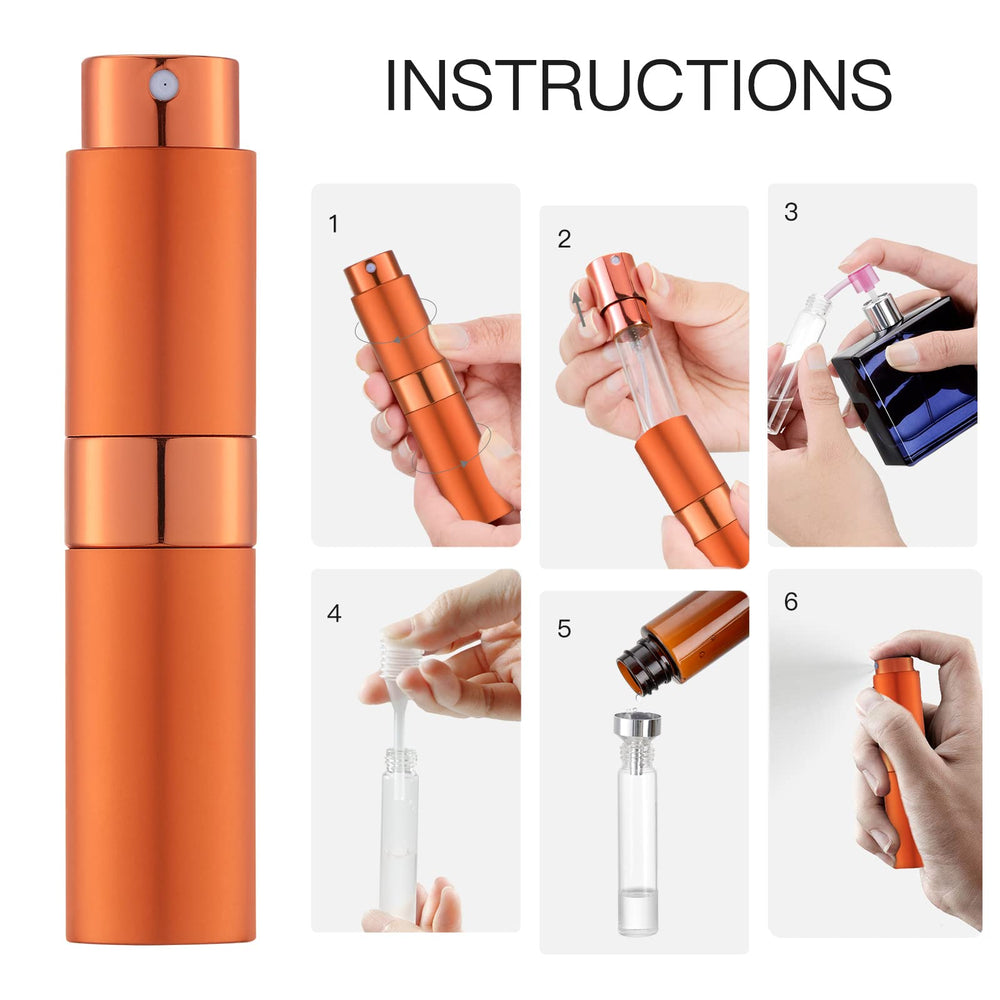 LISAPACK accessoires remplissage, outils inclus pour transférer vos parfums.