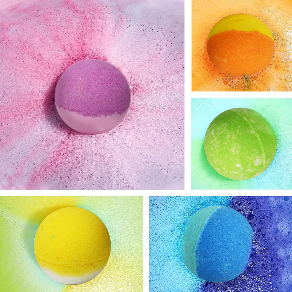 Lisotera lemon-burst bath bomb refreshes bath time
