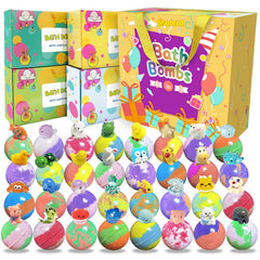Lisotera bombes-bain-coffret cadeau d’enfant avec surprises et cadeaux