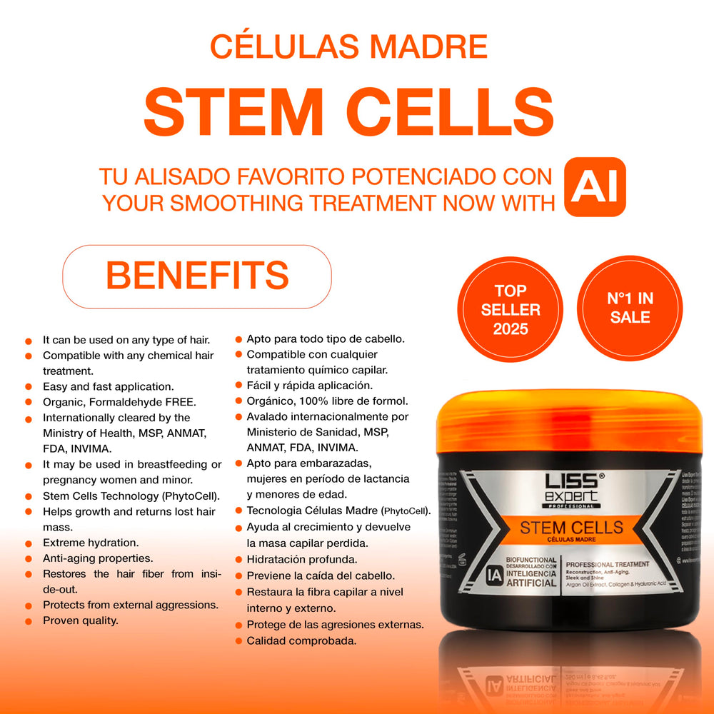 Formule kératine avancée Liss Expert avec argan – brillance et douceur