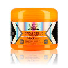 Masque cheveux Cellules Souches de Liss Expert, bouteille visible, revitalise les longueurs.