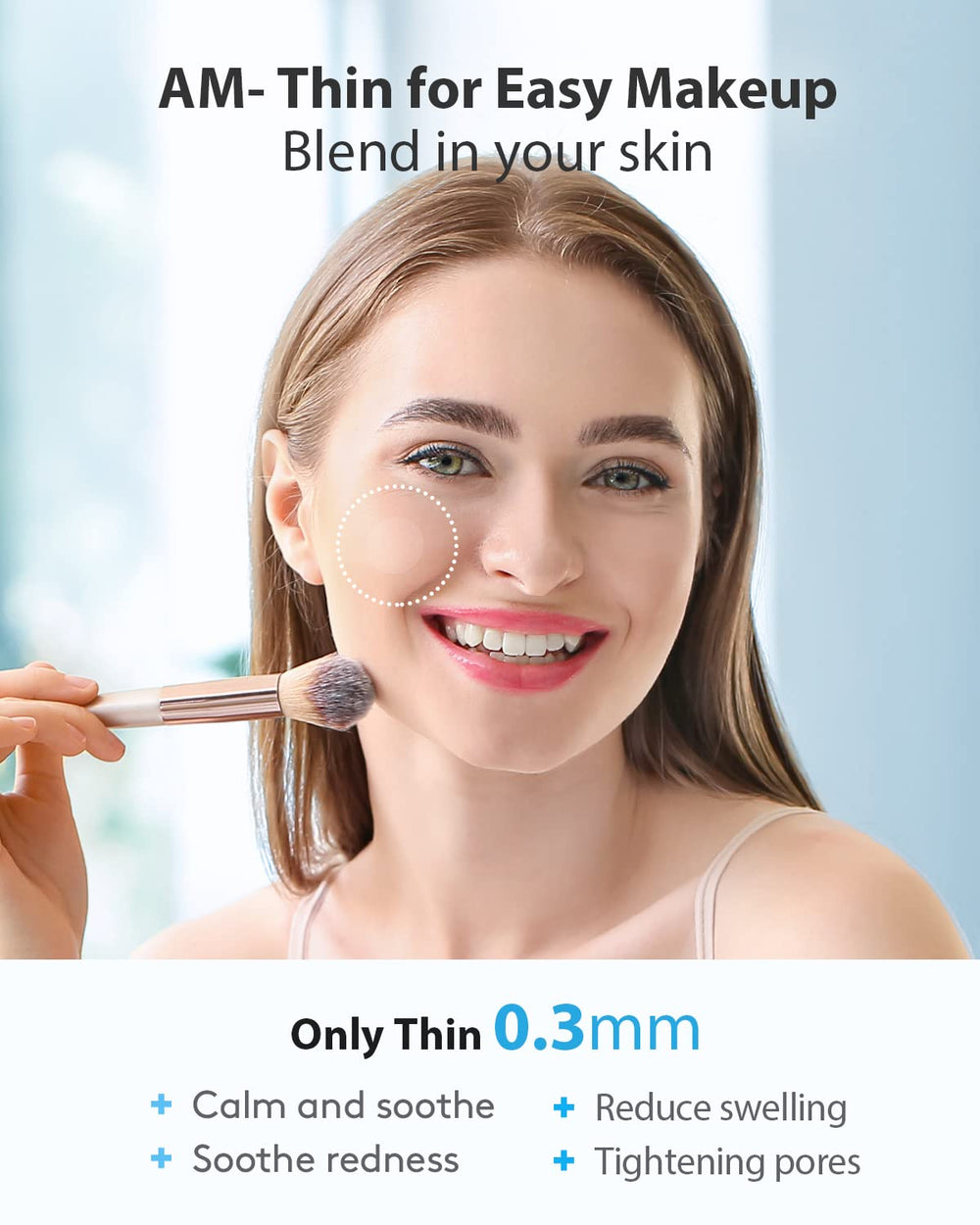 LitBear Acne Patches 10mm: discrètes et efficaces sur le visage.
