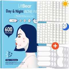 LitBear Patch 8mm rond, soin discret pour petites imperfections