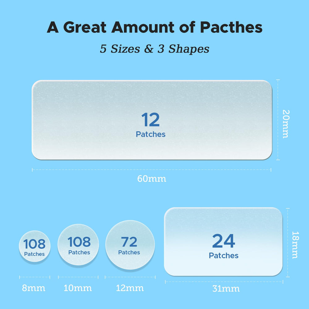 Patch hydrocolloïde grand LitBear : adhérence douce sans additifs.