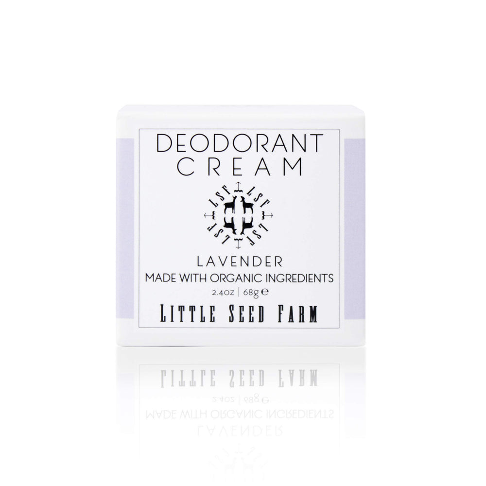 Little Seed Farm Déodorant Lavande dans un bocal, fraîcheur naturelle et durable.