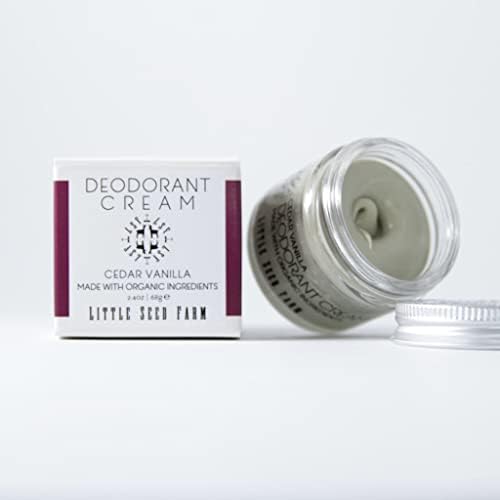 Little Seed Farm Déodorant Crème Cedar Vanilla, engagement durable de la ferme à votre routine.