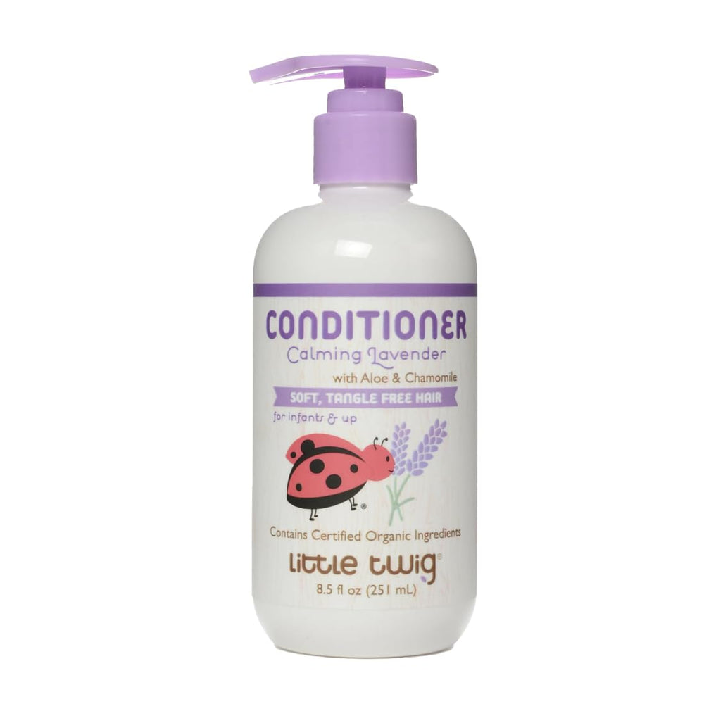 Little Twig Conditionneur détanglant – bouteille prête à l'emploi pour cheveux faciles à démêler.