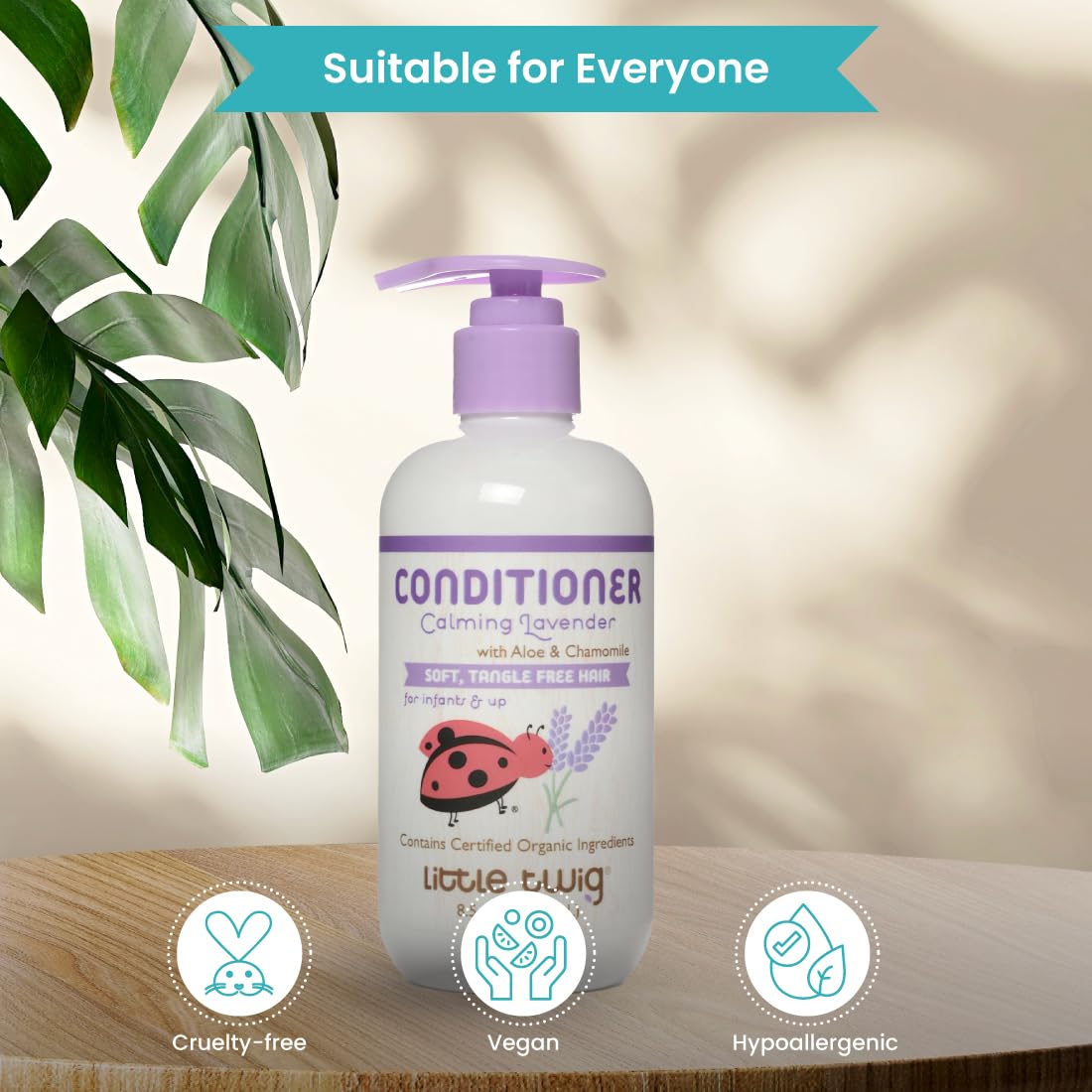 Sans parabènes et sulfates, Little Twig respecte toute la famille.