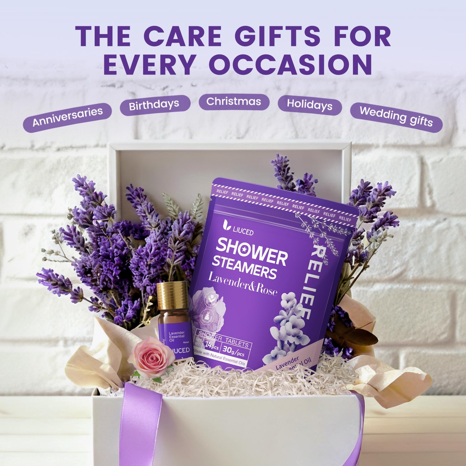 LIUCED moment-relaxation douche, transforme la routine en oasis.