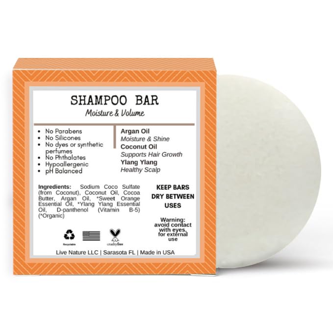 /liv/ Nature barre-shampoing mousse-riche: mousse généreuse en 2-3 passages.