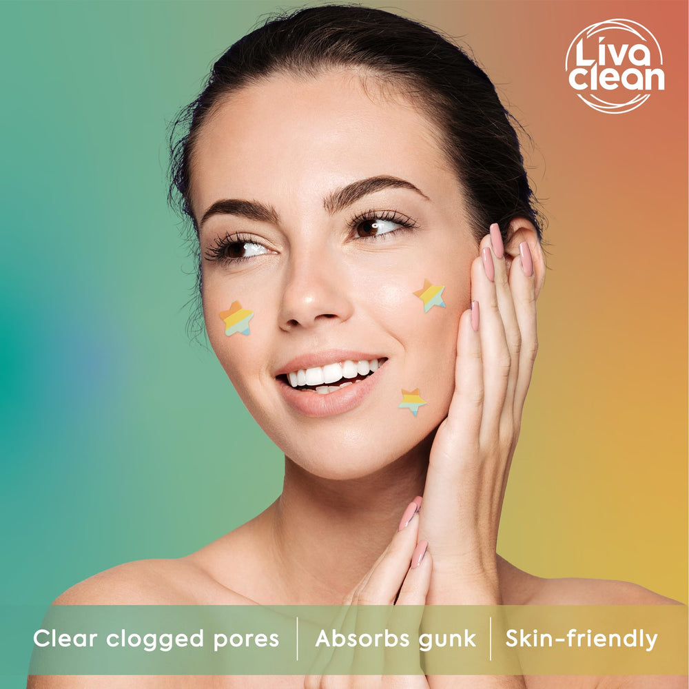 Patchs visage LivaClean — traitement local sans marquage visible