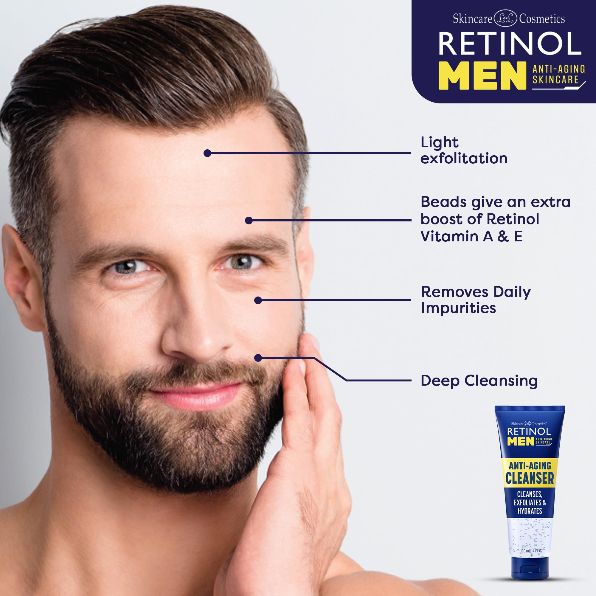LIVAURA Retinol offre une hydratation intense pour lisser et raffermir la peau.